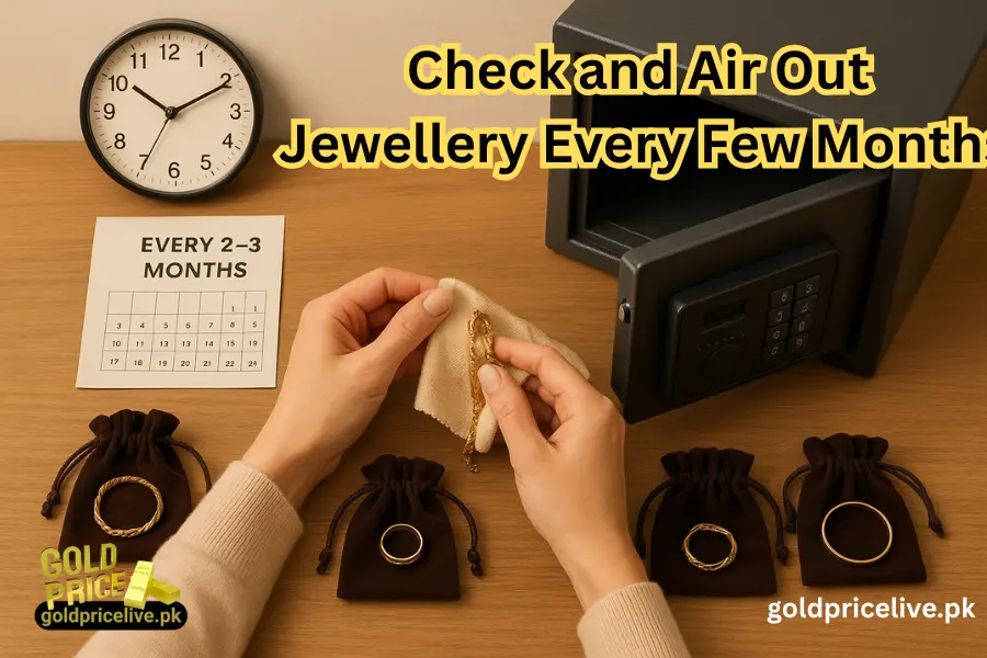 Store Gold Safely Check and Air Out Jewellery Every Few Months image