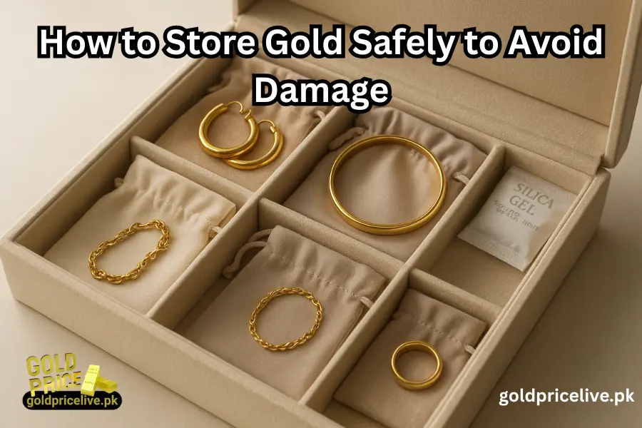 Gold Prices in Pakistan How to Store Gold Safely at Home to Avoid Damage image