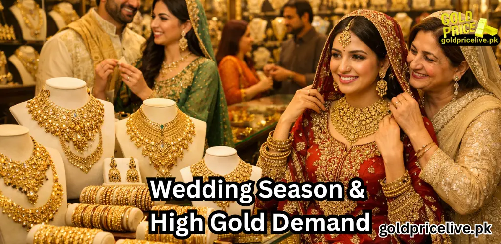 Gold Price Changes Daily in Pakistan wedding and festival demand of gold images