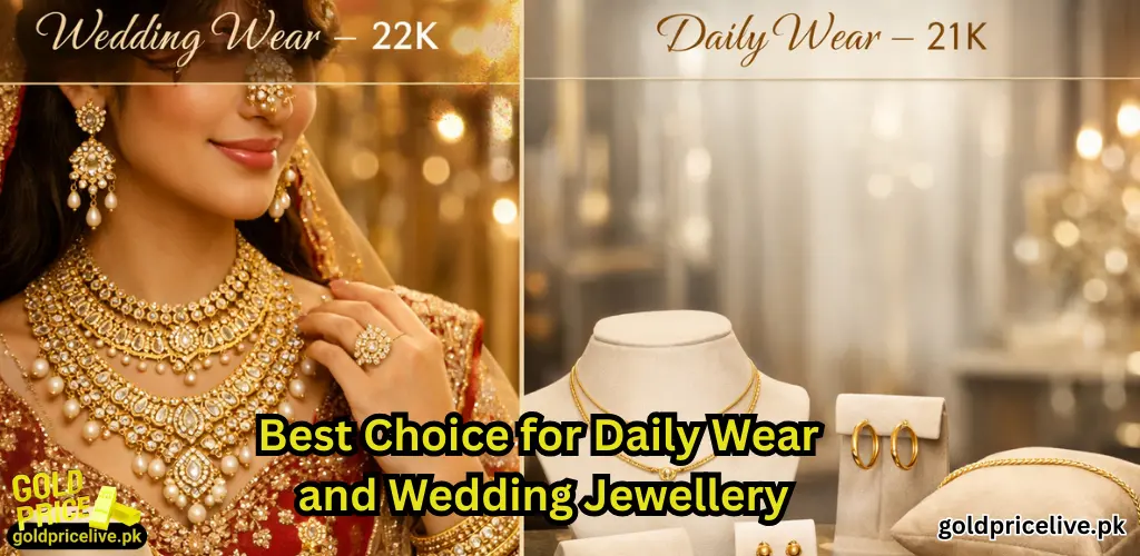 Which Gold Is Best for Jewellery Best Gold for Daily Wear vs Wedding Jewellery image