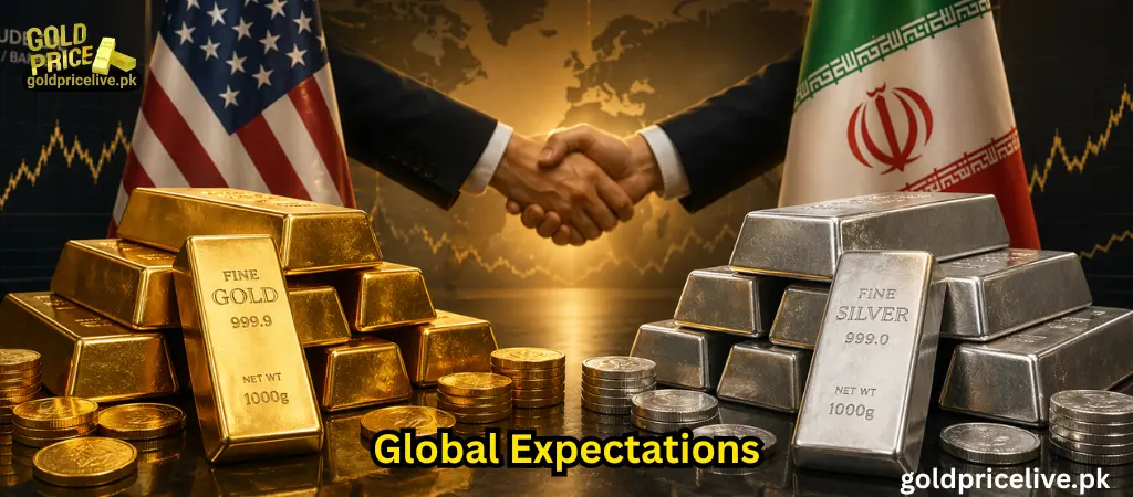 Gold Prices in Pakistan Global Expectations on gold prices after peace image