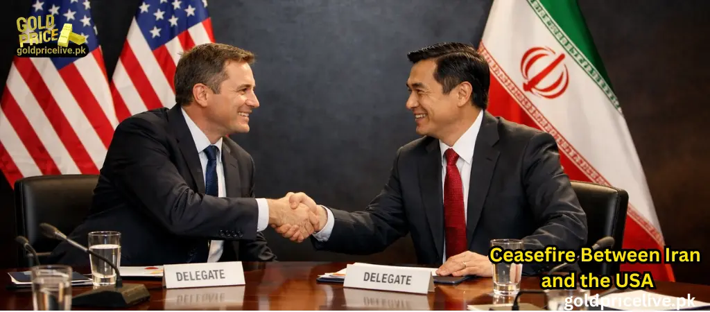 Iran and USA Peace Agreement Peace Hopes and Gold Prices image